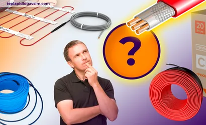 Як вибрати гріючий кабель для теплої підлоги?