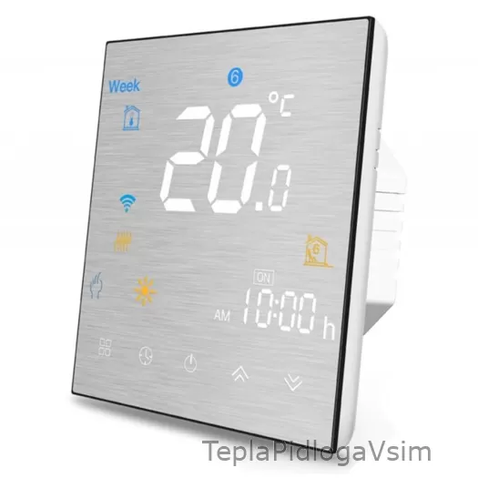 Фото 2 - Терморегулятор PWT 003 Steel White