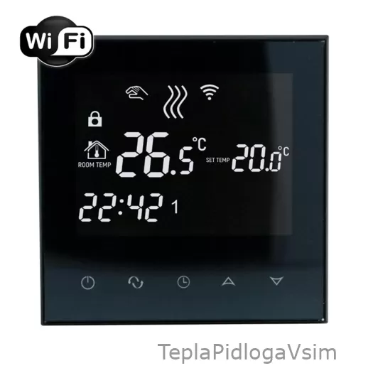 Фото 2 - Термостат SN Wi-Fi Black