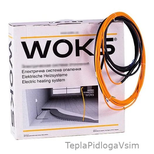 Фото 2 - Нагревательный кабель двухжильный Woks 10