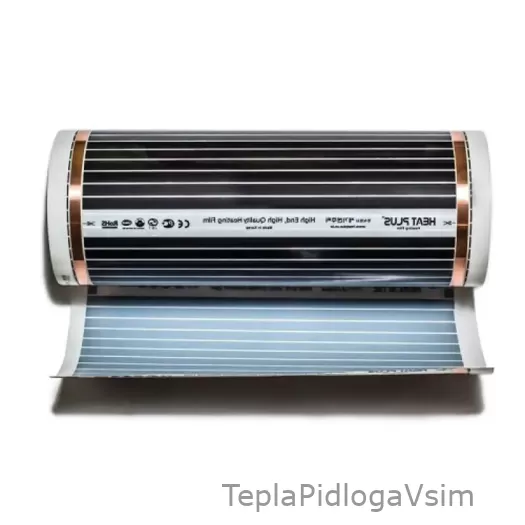 Фото 4 - Плівкова тепла підлога IN-THERM T 308 - 150 Вт/м², ширина рулону 0,8 м