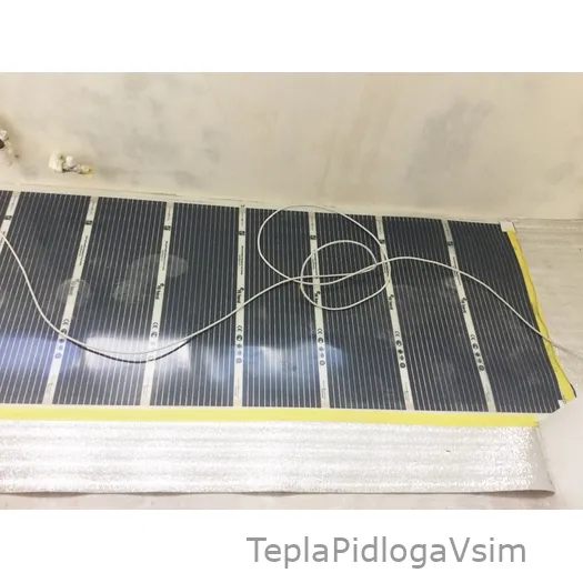 Фото 7 - Плівкова тепла підлога IN-THERM T 308 - 150 Вт/м², ширина рулону 0,8 м