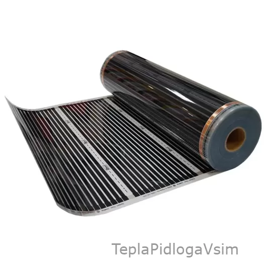 Фото 1 - Пленочный теплый пол IN-THERM T 308 - 220 Вт/м², ширина рулона 0,8 м