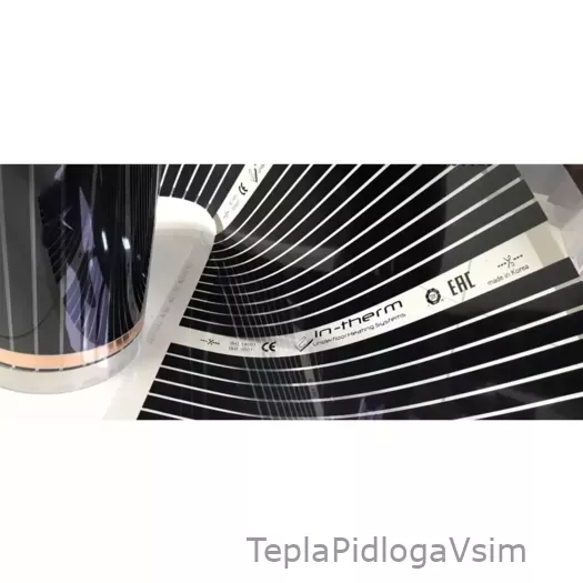 Фото 4 - Пленочный теплый пол IN-THERM T 310 - 220 Вт/м², ширина рулона 1 м