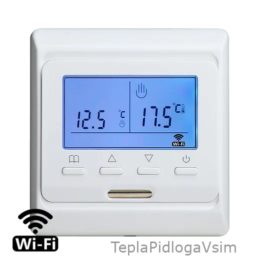 Фото 2 - Терморегулятор EcoTerm Digital White Wi-Fi