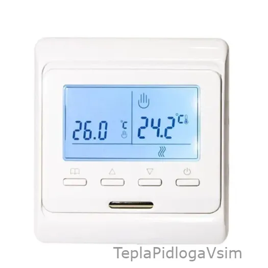 Фото 1 - Терморегулятор EcoTerm Digital White Wi-Fi