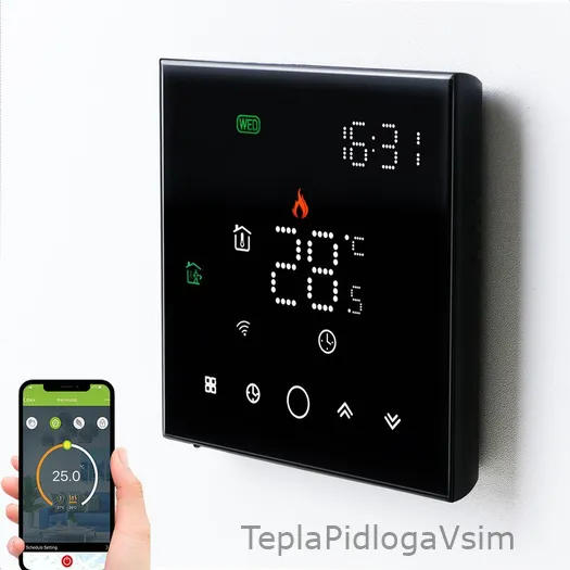 Фото 2 - Терморегулятор Ecoterm Smart Black