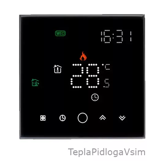 Фото 1 - Терморегулятор Ecoterm Smart Black