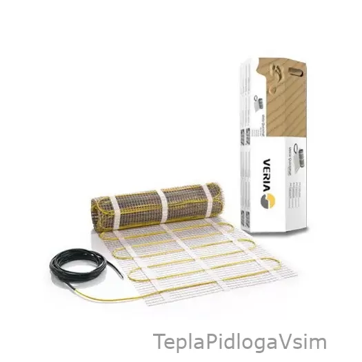Фото 1 - Двожильний нагрівальний тонкий мат Veria Quickmat 150
