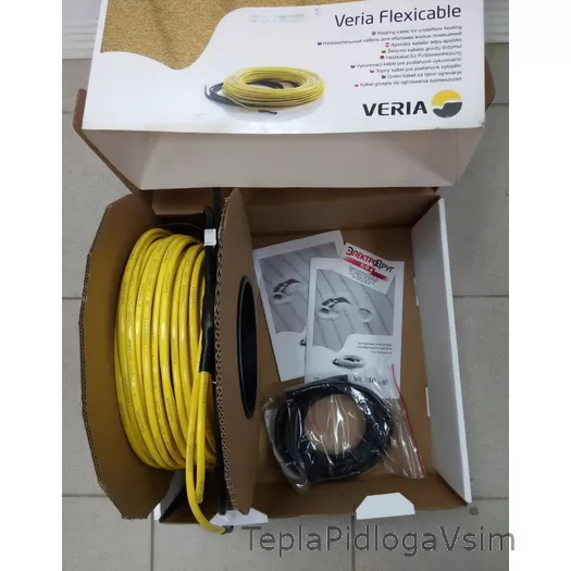 Фото 3 - Двожильний нагрівальний кабель Veria Flexicable 20