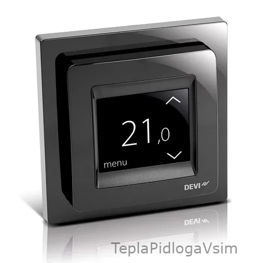Фото 3 - Термостат DEVIregTM Touch Чорний