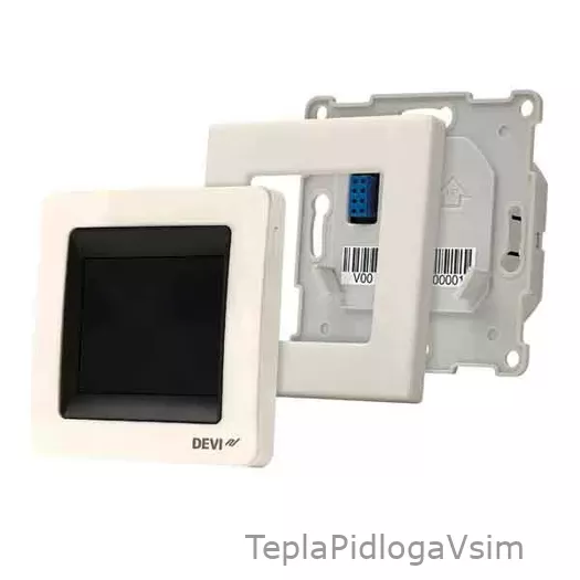 Фото 4 - Термостат DEVIregTM Touch Cлоновая кость