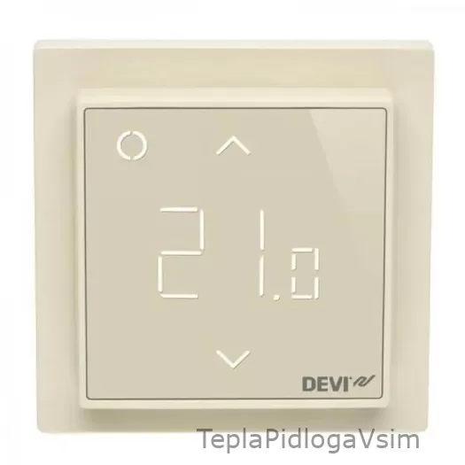 Фото 1 - Термостат DEVIreg Smart Слоновая кость