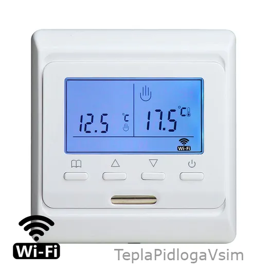Фото 2 - Терморегулятор E51 Wi-Fi White