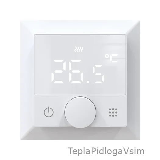 Фото 1 - Терморегулятор PWT 510 White Matte