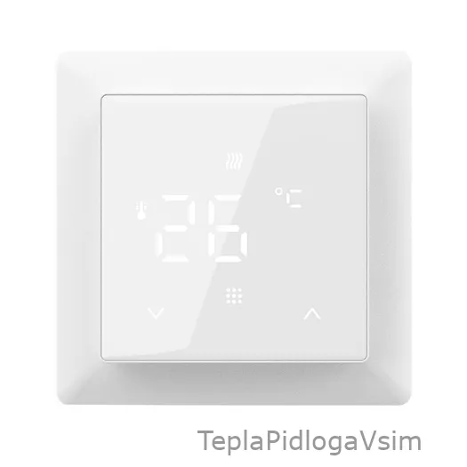Фото 1 - Терморегулятор PWT 516 Wi-Fi White Matte