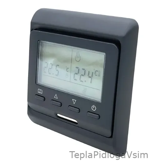 Фото 4 - Терморегулятор In-Therm E 51 Черный матовый