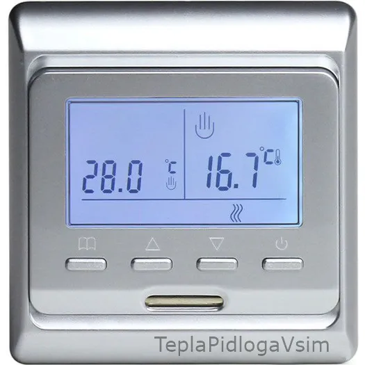 Фото 1 - Терморегулятор Е 51 Silver