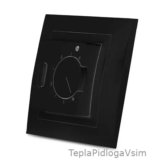 Фото 1 - Терморегулятор RTC 70 SL Black Matte
