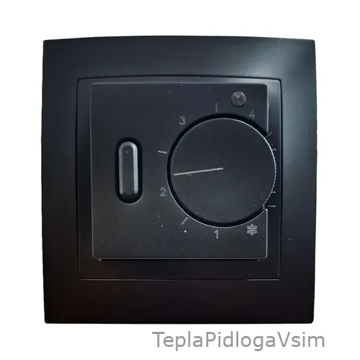 Фото 2 - Терморегулятор RTC 70 SL Black Matte