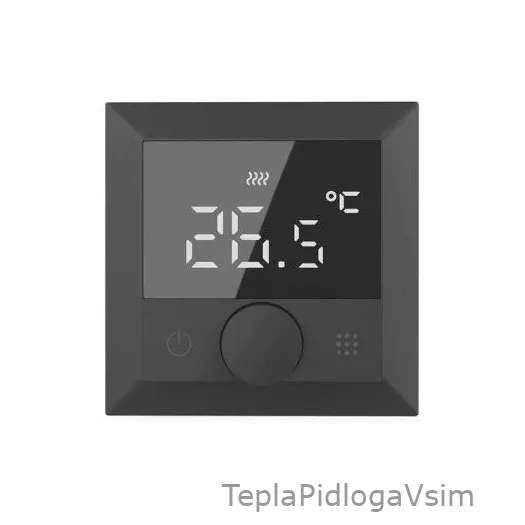 Фото 1 - Терморегулятор PWT 510  Wi-Fi Black Matte