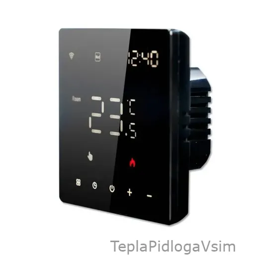 Фото 2 - Терморегулятор In-Therm PWT 081 Wi-Fi Чорний