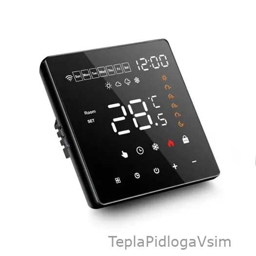 Фото 3 - Терморегулятор In-Therm PWT 081 Wi-Fi Чорний