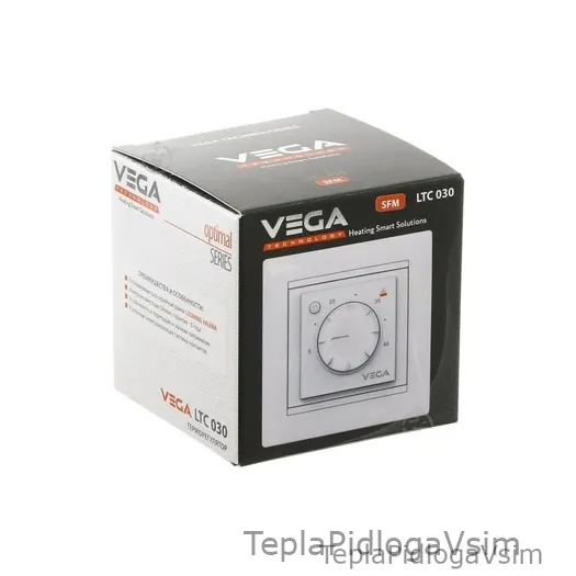 Фото 6 - Терморегулятор механический VEGA 030 Белый