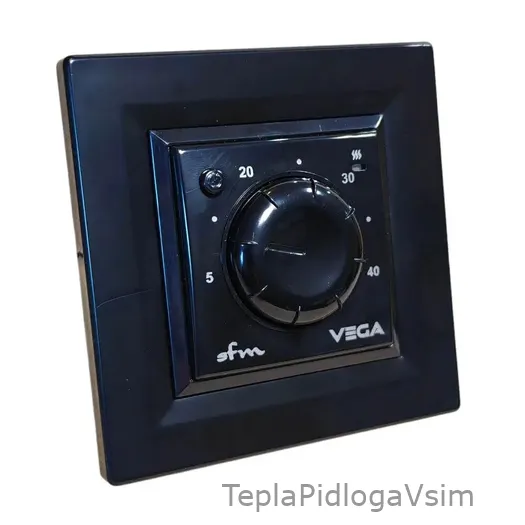 Фото 4 - Терморегулятор механический VEGA 030 Черный
