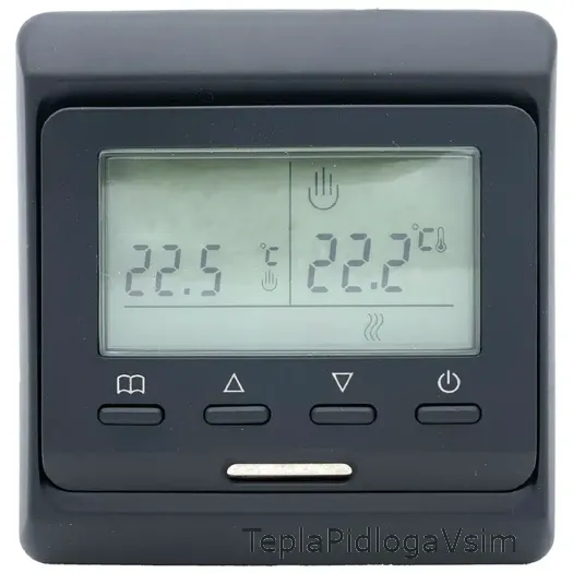 Фото 1 - Терморегулятор WL 51 Black Matte