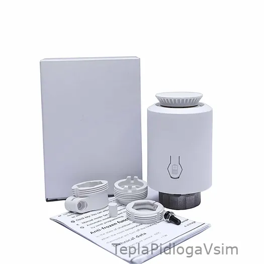 Фото 4 - Термоголовка для радиатора In-Therm ME167 с функцией Zigbee/Wi-Fi