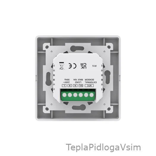 Фото 6 - Терморегулятор RTC 19 SL White
