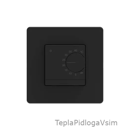 Фото 1 - Терморегулятор RTC 19 SL Black Matte