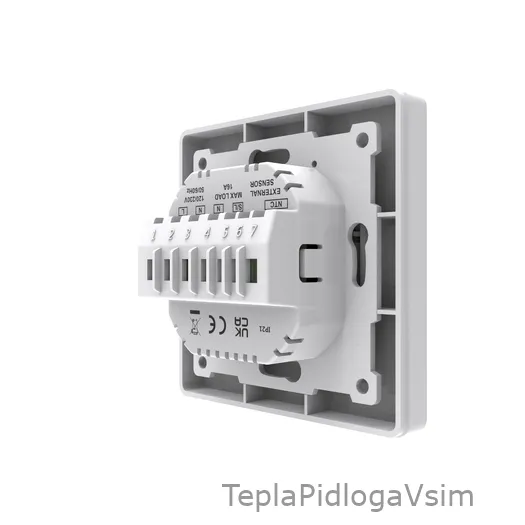 Фото 7 - Терморегулятор In-Therm PWT 029 Белый