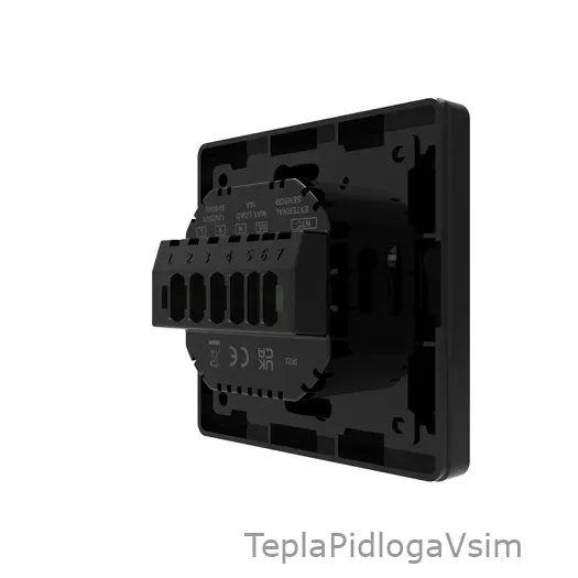 Фото 7 - Терморегулятор PWT 029 Black Matte