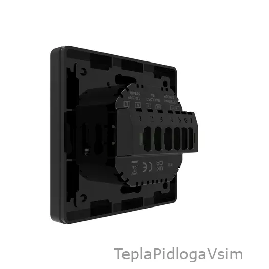 Фото 5 - Терморегулятор PWT 029 Black Matte