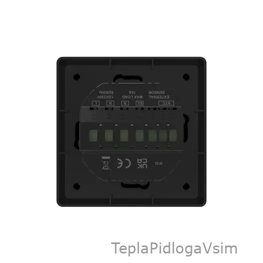 Фото 6 - Терморегулятор PWT 029 Black Matte