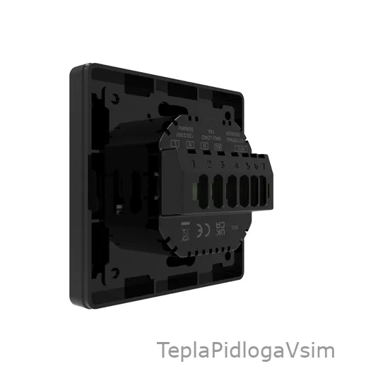 Фото 5 - Терморегулятор In-Therm PT 029 Черный матовый