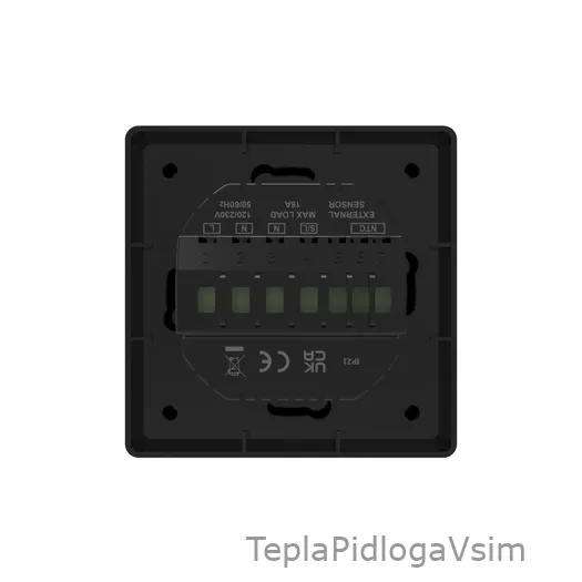 Фото 6 - Терморегулятор In-Therm PT 029 Черный матовый