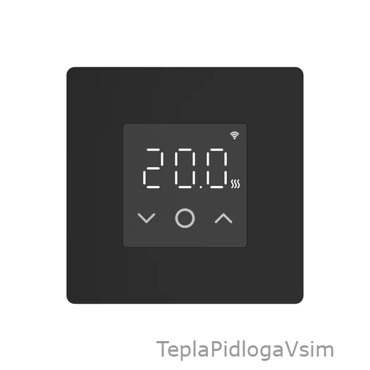 Фото 1 - Терморегулятор PT 030 SL Black Matte