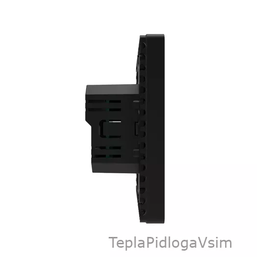 Фото 8 - Терморегулятор In-Therm PT 030 SL Чорний матовий