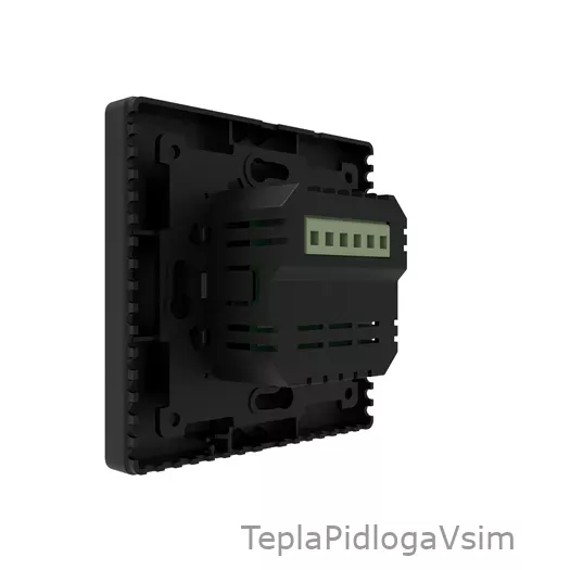 Фото 6 - Терморегулятор In-Therm PT 030 SL Чорний матовий