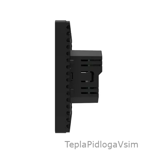 Фото 5 - Терморегулятор In-Therm PT 030 SL Чорний матовий
