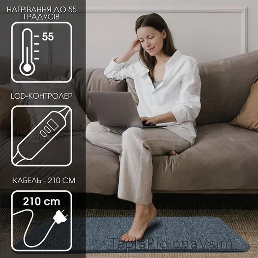 Фото 3 - Нагрівальний килимок IN-THERM 40100 з LED контролером