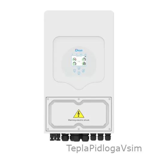 Фото 1 - Гібридний інвертор Deye SUN-6K-SG03LP1-EU 6 kW 1F 40-60 V