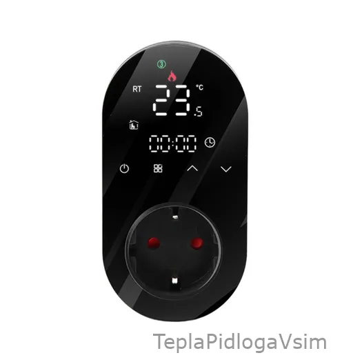 Фото 1 - Терморегулятор PLT 012 BLACK
