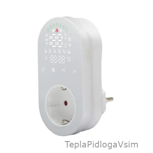 Фото 2 - Терморегулятор PLWT 012 WI-FI WHITE 