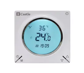 Терморегулятор програмований Castle AC829H (білий)