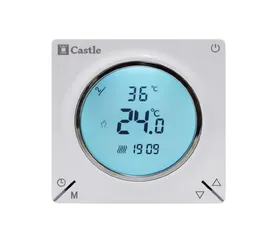 Терморегулятор программируемый Castle AC829H Wi-Fi (белый)