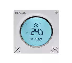 Терморегулятор програмований Castle AC829H Wi-Fi (білий)